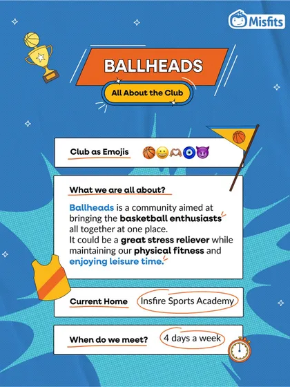 We are the proud venue partner for the Ballheads Basketball Club, a new community for basketball enthusiasts on Golf Course Extension road.