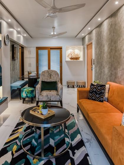 DesignCafe - Custom Modular & Space-Saving Furniture Spaces for Connection: Living & Dining Rooms photo 42