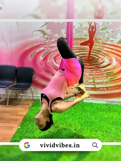 You can't fall if you don't climb. This beautiful inverted backbend shows the joy of pushing your limits and living life to the fullest.