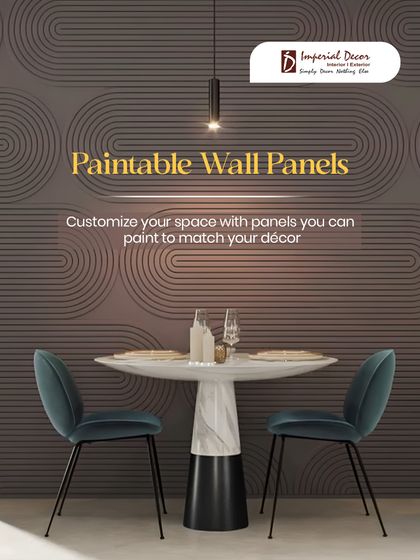 For those who want full control over their decor, I offer paintable wall panels. These panels allow you to customize your space with unique textures that can be painted to perfectly match your existing color scheme.
