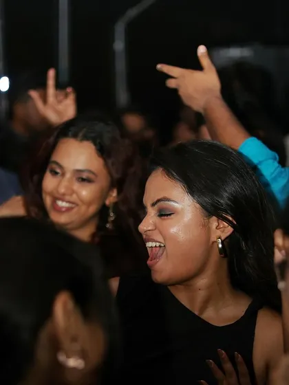 A duplicate of 114, another candid moment of happiness in the crowd.