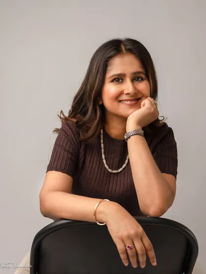 A great headshot can be as simple as a warm, genuine smile. This close-up portrait for a doctor feels friendly and trustworthy, which is exactly the energy she wanted to project for her practice.