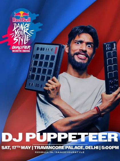 My decks, your moves. The announcement for my set at the Red Bull Dance Your Style North India Qualifier. It's always a vibe.
