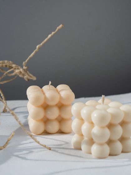 Sculptural Decor Candles photo 13