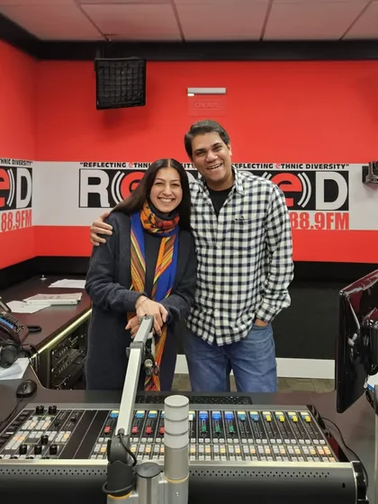 A childhood memory came to life when I met the actor who played Mani from the classic TV show 'Malgudi Days' at the Red FM studio. It was a joyful moment that reminded me of the power of stories to connect us across time and distance.