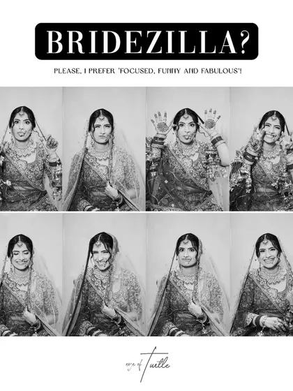 Who said brides can't be fun? Forget 'bridezilla', I prefer 'focused, funny, and fabulous'. I encourage you to be yourself, and I will be there to capture every bit of your unique personality.