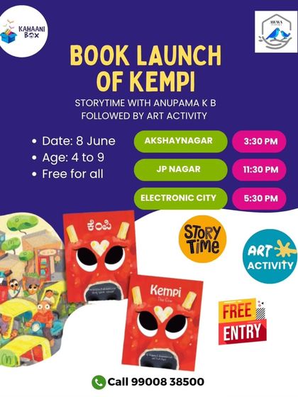 Kahaani Box Kids Library - Kids' Literary Events & Workshops Namma Kannada Book Club photo 12