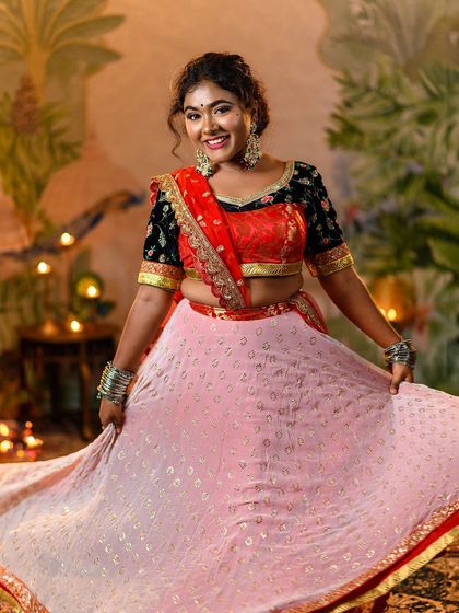 Bhargavi and Poorvika - Ethnic & Fusion Wear Rental Bollywood Recreations photo 3
