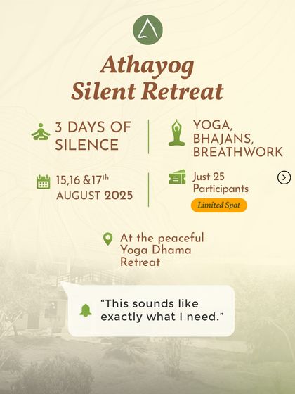 AthaYog Living - Yoga & Wellness Retreats Silent Retreats: Find Your Inner Peace (Nemmadi) photo 7
