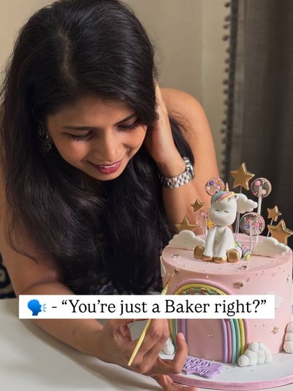 "You're just a baker, right?" This series of images is my response. It shows that being a baker means being an artist, a storyteller, and a part of life's most cherished memories.