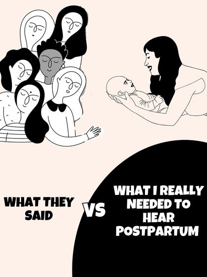People say a lot of things, but what do new moms really need to hear? This series is about the gap between cliché advice and the empathetic support we actually need.