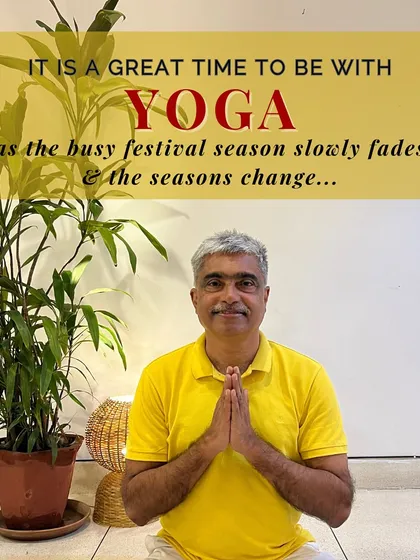 An invitation to return to your practice after the busy festival season. As the seasons change, it is a great time to find the calmness and strength that yoga provides.
