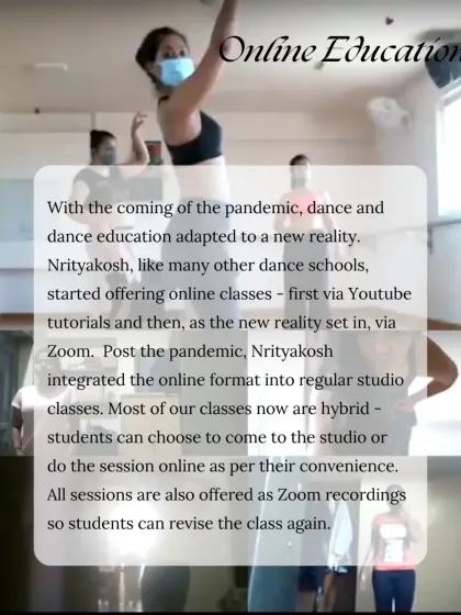 We have fully integrated online education into our offerings. Our Stretch and Strength classes are offered as hybrid modules, so you can join from our studio or from the convenience of your home.