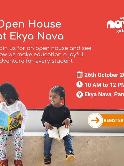 Looking for a school that fosters creativity and innovation? Join us for our Open House and explore Ekya Nava's unique learning environment.