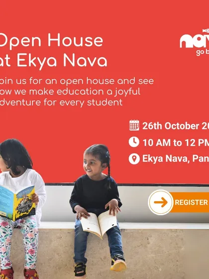 Looking for a school that fosters creativity and innovation? Join us for our Open House and explore Ekya Nava's unique learning environment.