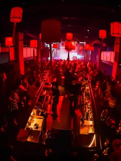Another angle of the packed house at Tantra. Every Tara Sitara show is a guaranteed full-house party.