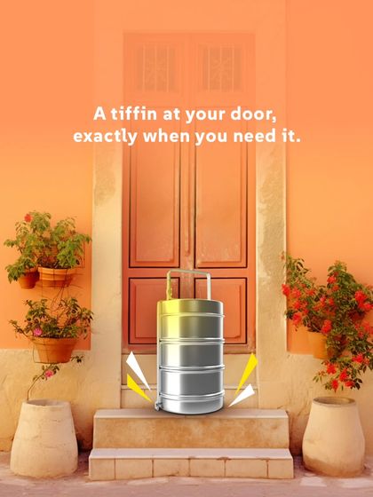 A tiffin at your door, exactly when you need it. Imagine never having to think about "what's for lunch" again. That's the beauty of our subscription.