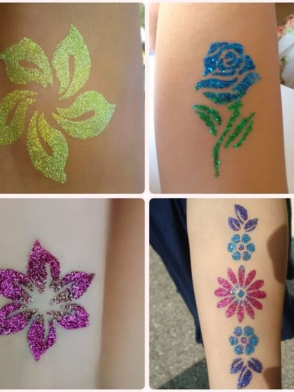 Our Glitter Tattoo Design Gallery photo 4