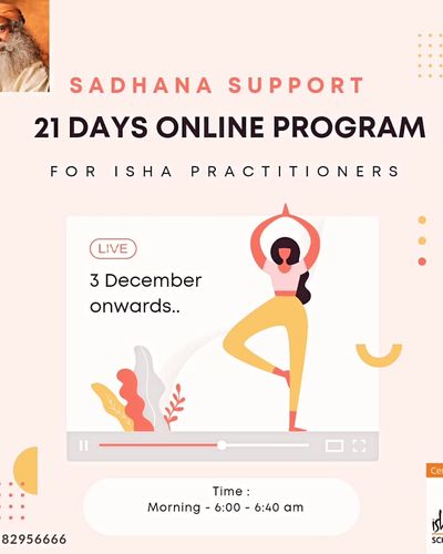Online Sadhana Support