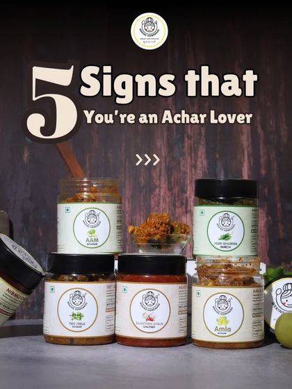 Are you a true achaar lover? Here's a look at some of our most popular varieties, including Aam, Hot Chilli Mirch, and Amla.
