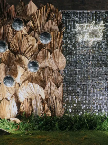 Flinters Management - Custom Wedding Design & Decor Glamorous Sangeet & Reception Nights photo 82