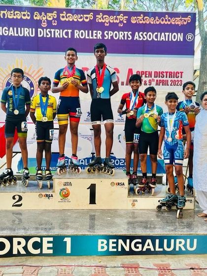 A full podium of talented young boys at the B.D.R.S.A open district selections. So proud to see our skaters among them.