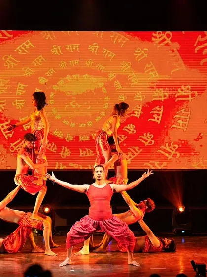 Our annual showcase, Zest, is where our students' hard work and passion come to life on the big stage. This powerful moment is from a contemporary performance inspired by the devotion of Hanuman, blending incredible acrobatic strength with expressive storytelling.
