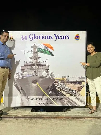 Marking 34 glorious years of service for the INS Gomati. Being the chosen caterer for the Indian Navy's commissioning and decommissioning ceremonies is a testament to our reliability and trustworthiness.