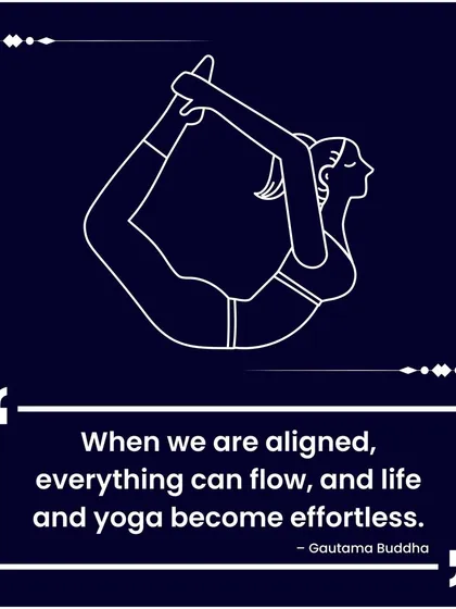 When our body, mind, and spirit are aligned, life becomes effortless. Yoga is the practice of finding that alignment.