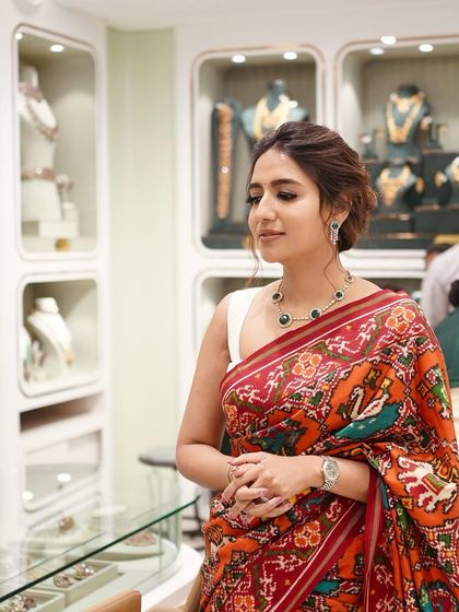 Another shot of the client at her event, looking confident and beautiful.