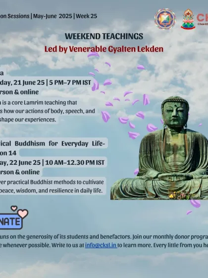 Choe Khor Sum Ling - Spiritual Community Events Core Dharma Teachings & Weekend Courses photo 29