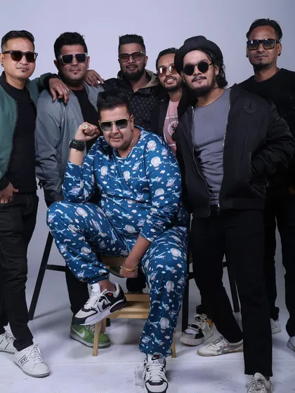 A candid and cool group shot of me and The Collective. This picture captures the brotherhood and chemistry we share as a team.