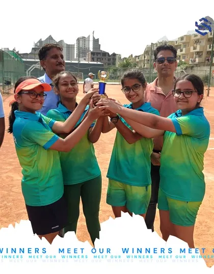 Success is a team effort. We are incredibly proud of our girls' team, seen here celebrating their tournament victory. Our competitive training program is designed to prepare players for events like the SGFI and turn their hard work into trophies.