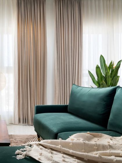 More views of our completed living and dining projects, showcasing a variety of styles, color palettes, and custom furniture designs that reflect the unique personalities of our clients.