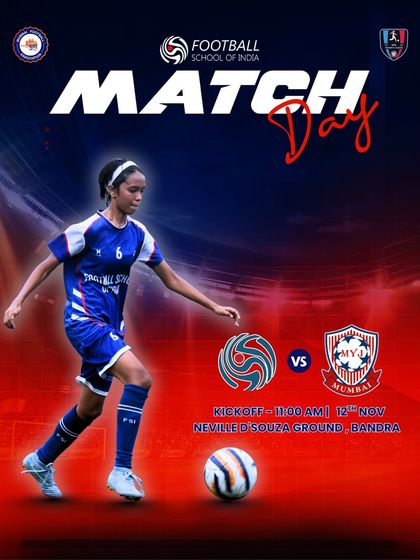 Ready for battle. A matchday graphic featuring one of our players ahead of a key league fixture.