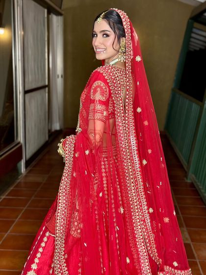 Timeless Red & Gold Brides photo 30