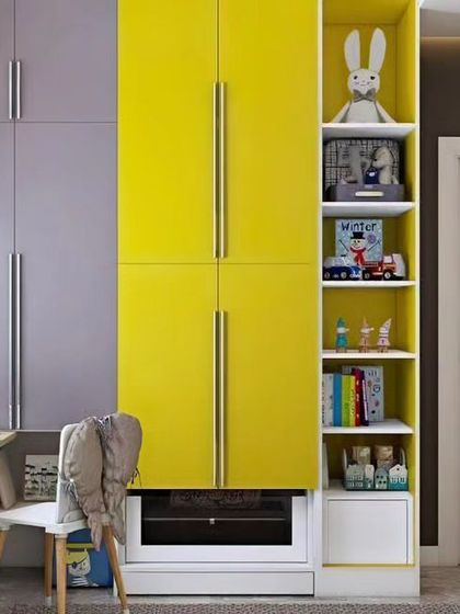 Dreaming in Colors & Textures - Modular Interiors & Room Renovation Imaginative Kids' & Teen Rooms photo 11