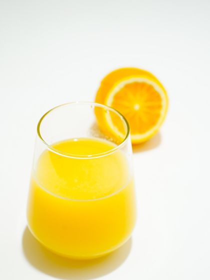 Nothing beats the taste of freshly squeezed orange juice to accompany your breakfast. It's pure, simple, and full of natural goodness.