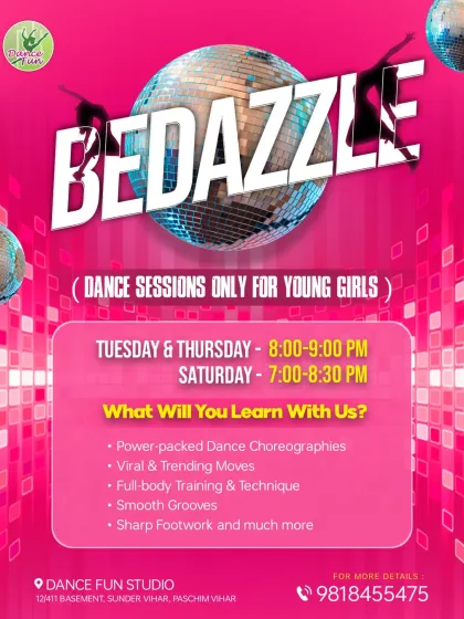 Dance Fun - Regular Dance Classes Bedazzle Batch: Heels, Afro & Waacking photo 6