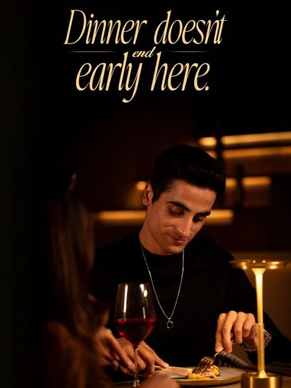 Dinner does not end early here. I create an environment where you can be fully present, savoring each bite and each moment of your meal without interruption.