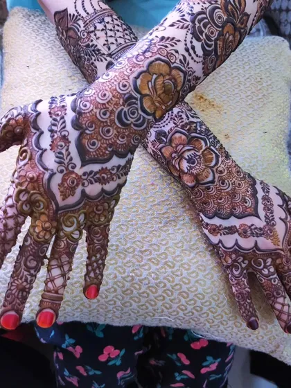 A collection of my work showing different styles and patterns, all with the same attention to detail and clean linework.