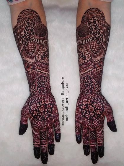 Azra Mehendi - Mehendi Artistry Full Bridal Mehendi photo 95
