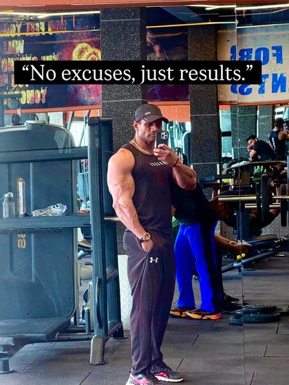 No excuses, just results. Yeh quote meri life ka mantra hai.