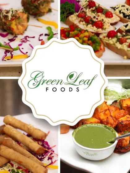 Variety is key to pleasing every palate. This collage shows a sample of my vegetarian starters, including paneer tikka, crispy spring rolls, and fresh bruschetta, perfect for any business gathering.