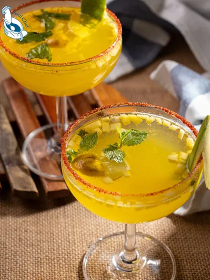 Our Mango Chilli Cooler is the perfect welcome drink to spice up your celebration. This refreshing mocktail balances sweet mango with a hint of chili, making it a crowd favorite at brunches, house parties, and sundowners.