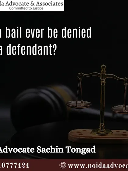 Can bail be denied? This post explains the circumstances under which a court may deny bail to a defendant.