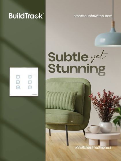 Understated design, unmatched impact. I create smart switches that blend in beautifully with your decor and stand out effortlessly for their style and function.