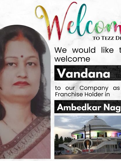 We are now in Ambedkar Nagar, Uttar Pradesh. A warm welcome to our new franchise holder, Vandana, who will be leading our mission there.