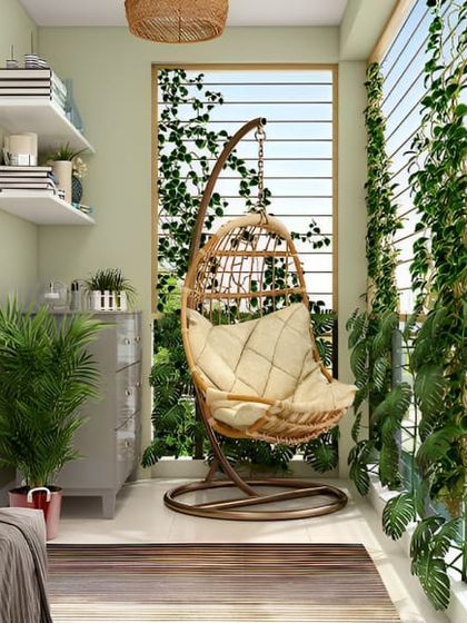 Interiors - Balcony Design & Landscaping Lush Green Havens photo 4