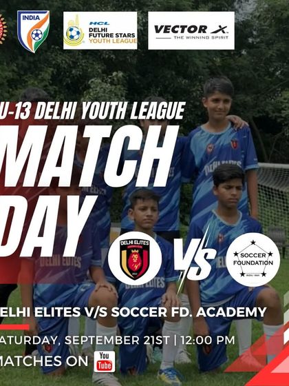Ready for battle. Our team is set for Matchday 4 of the HCL Youth League.